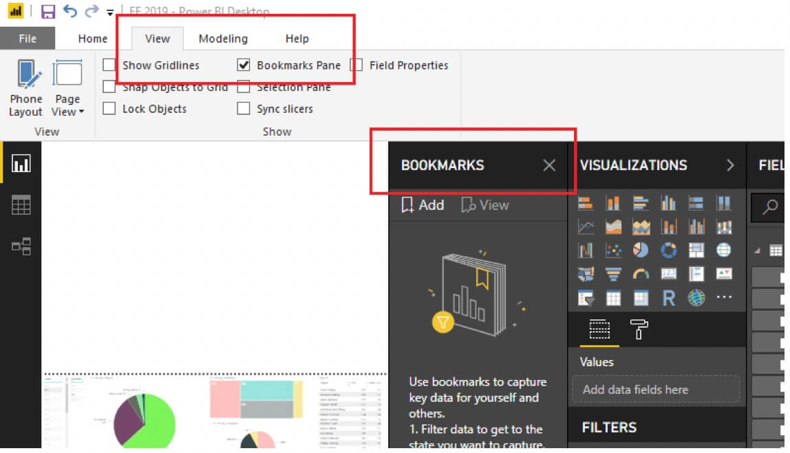 How to Use Power BI Bookmarks | Key2 Consulting